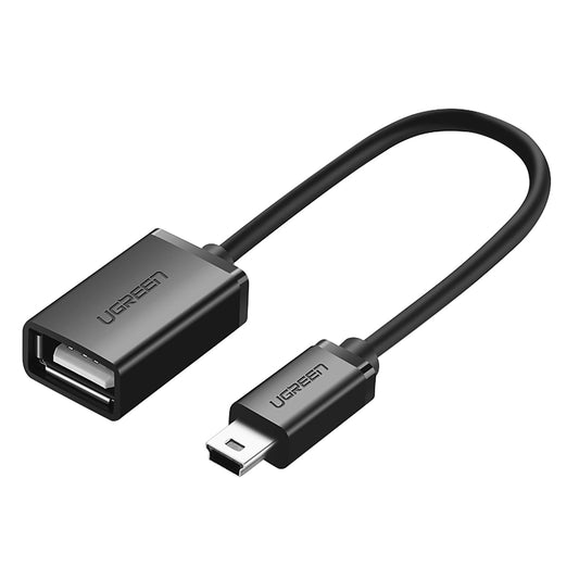 OTG miniUSB - USB-A UGREEN US249 OTG miniUSB til USB-A-adapter, svart
