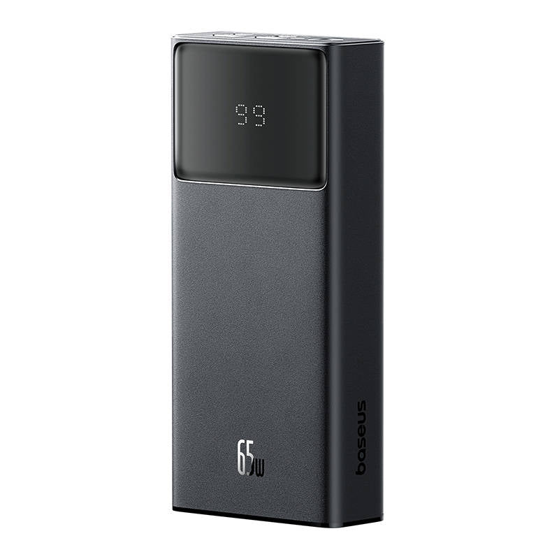 Baseus Star-Lord eksternt batteri, 20000 mAh, 65 W, QC + PD, 1 x USB-C - 2 x USB-A, svart P1002290906113113-00 