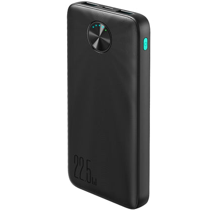 Joyroom JR-PBF15 Eksternt batteri, 10000 mAh, 22,5 W, QC + PD, 1 x USB-C - 2 x USB-A, svart 