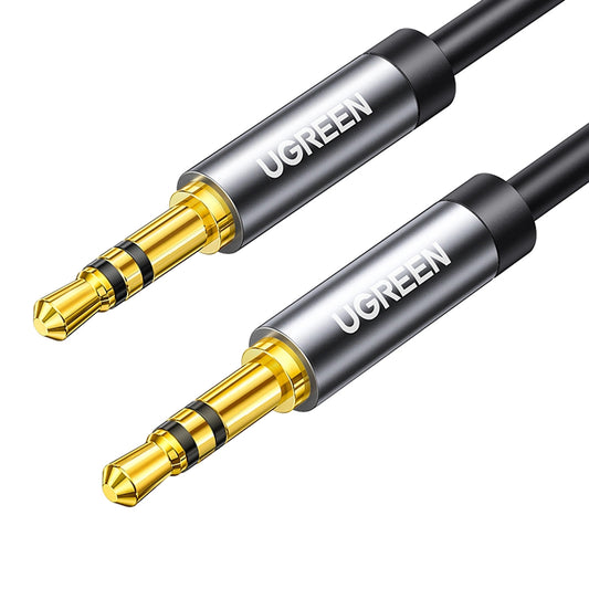 Lydkabel 3,5 mm - 3,5 mm UGREEN AV119, 1 m, svart 