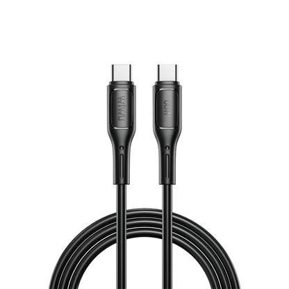 USB-C - USB-C data- og ladekabel WiWu Wi-C043E Starlink, 60W, 1m, svart