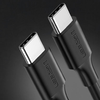 USB-C data- og ladekabel - USB-C UGREEN US286, 60W, 1,5 m, svart