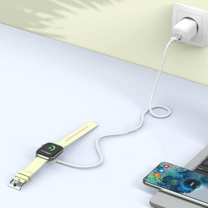 Ladekabel Tech-Protect MC02 Ultraboost C for Apple Watch Series, Hvit