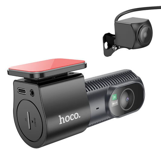 HOCO DV8 ryggekamera for bil, 2K, 1,47 tommers skjerm 
