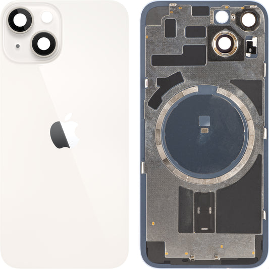 Batterideksel Apple iPhone 14, hvit (Starlight), Swap 