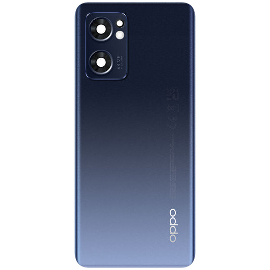 Batterideksel Oppo Find X5 Lite / Reno7 5G, Starlight Black, Swap 