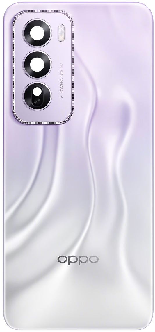 Batterideksel Oppo Reno12 Pro, Lilla (Nebula Silver), Service Pack 621033000287