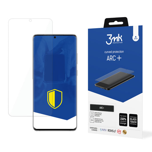 Skjermbeskytter 3MK ARC+ for Samsung Galaxy S20+ 5G G986 / S20+ G985, Plast 