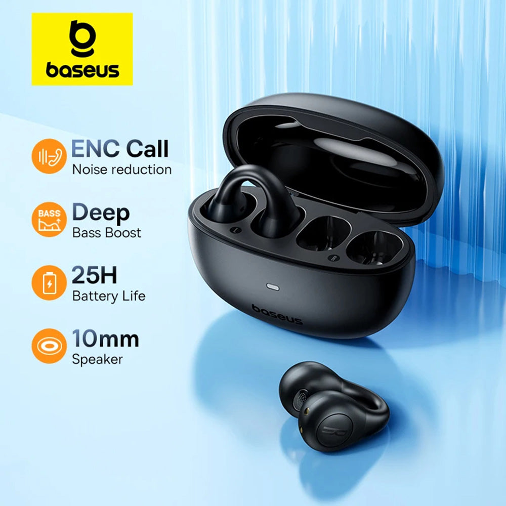 Håndfri Bluetooth Baseus AirGo AS01, TWS, Svart A00069101113113-00 