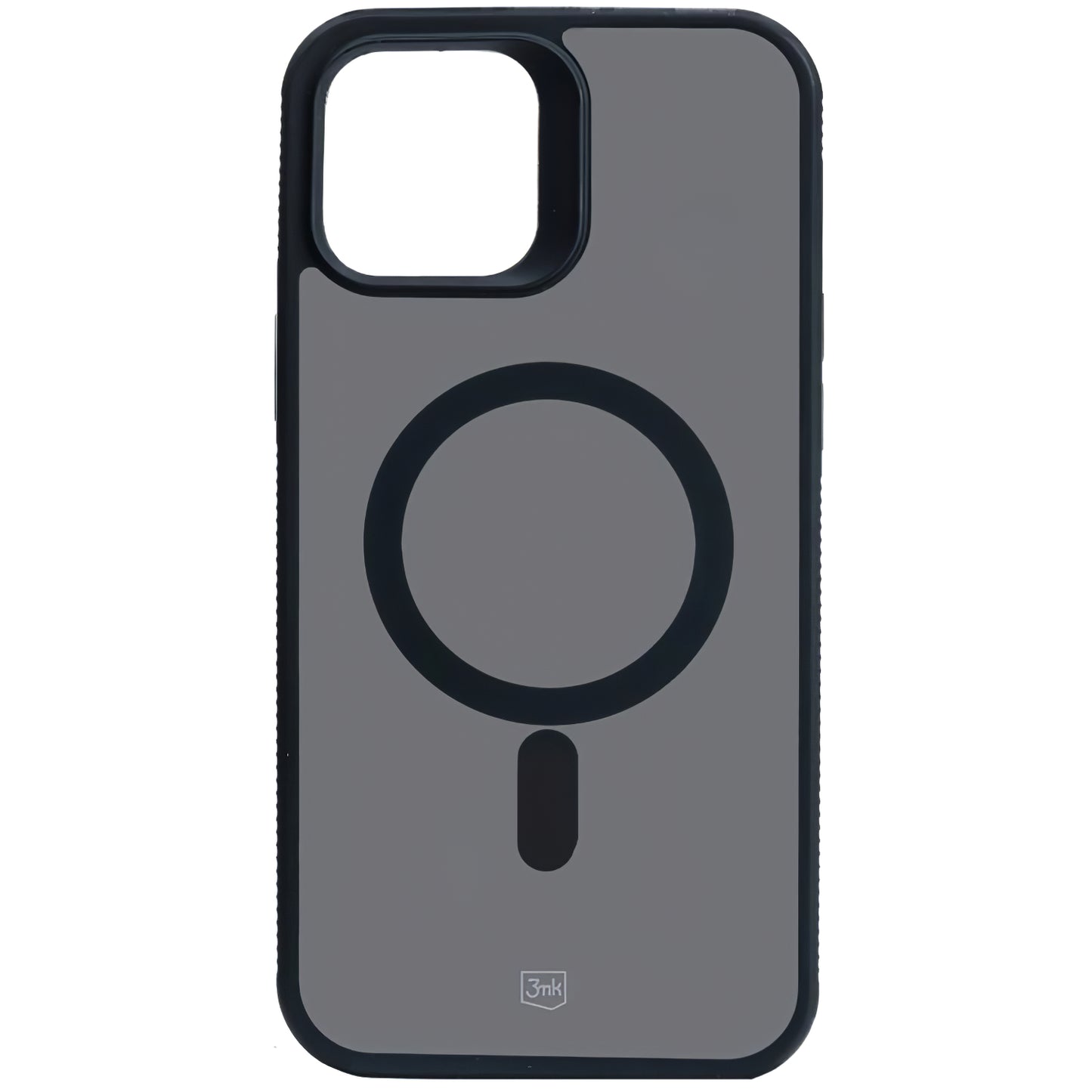 MagSafe-etui for Apple iPhone 12 / 12 Pro, 3MK, Smoke MagCase, svart 