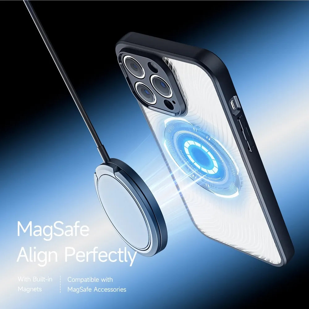 MagSafe-etui for Apple iPhone 13 Pro Max, DUX DUCIS, Aimo Mag, svart 