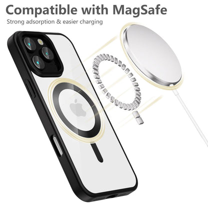 MagSafe-etui for Apple iPhone 16 Pro Max, Tech-Protect, Magflex Satin, svart 