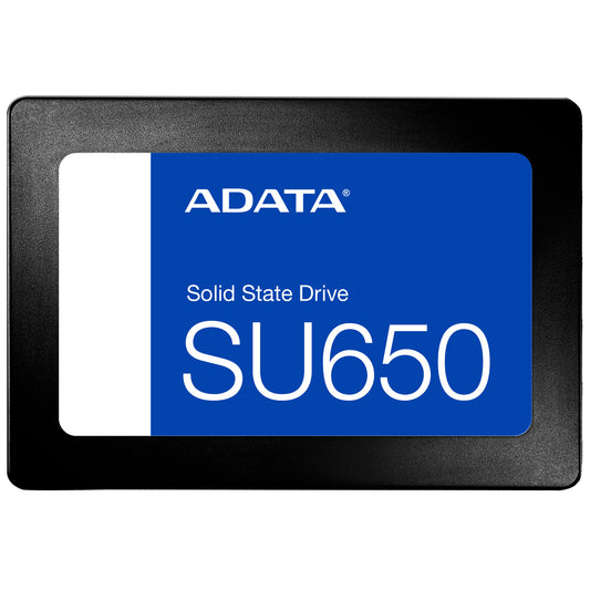 Solid State Drive (SSD) Adata SU650, 2,5 tommer, 240 GB, SATA III ASU650SS-240GT-R 